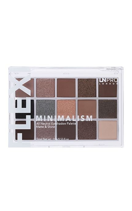 LN PROFESSIONAL-Тени для век LN Professional Flexi Minimalism Eyeshadow Palette №101 15 г-5060805945253