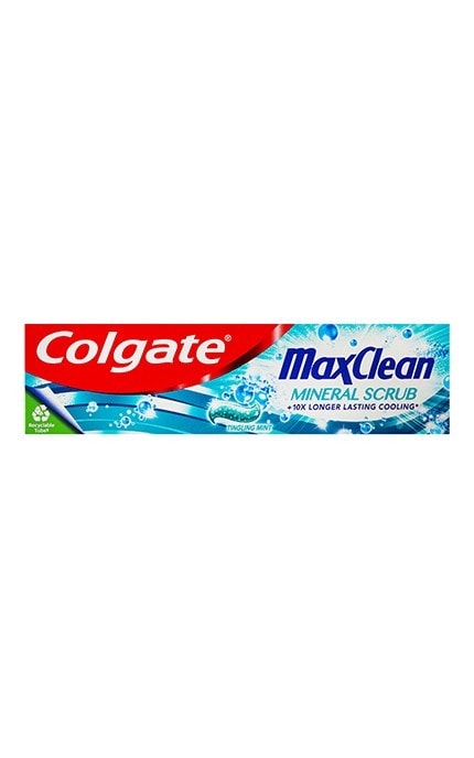 COLGATE-Зубна паста Colgate Max Clean Gentle Mineral Scrub Дбайливе очищення, 75 мл-8718951327085
