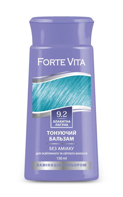 FORTE VITA-Бальзам для волос тонирующий Forte Vita оттенок 9.2 Голубая лагуна 150 мл-4823001606851