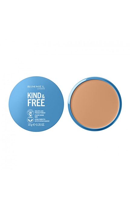 RIMMEL-Компактная пудра для лица Rimmel Kind&Free 030 Medium 10 г-3616302989881
