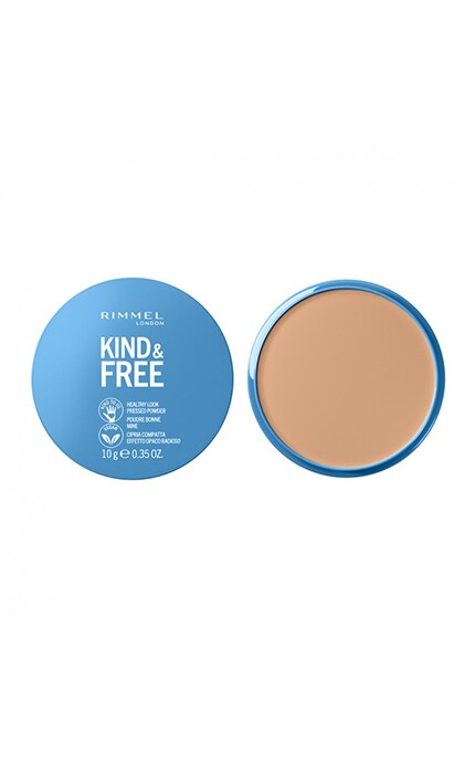 RIMMEL-Компактная пудра для лица Rimmel Kind&Free 020 Light 10 г-3616302989874
