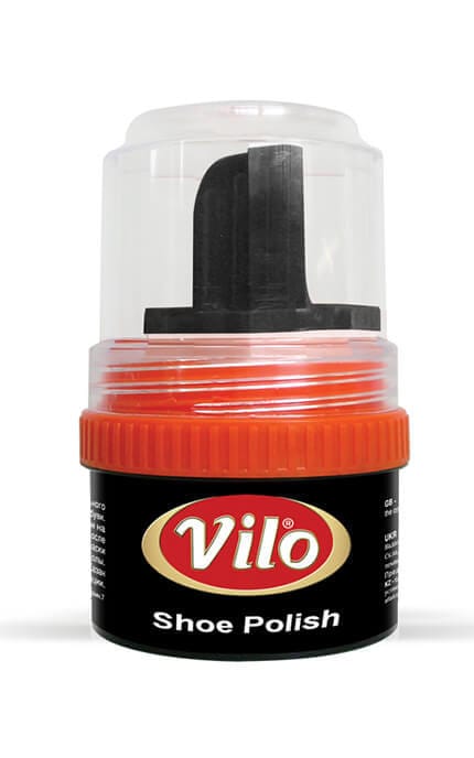 VILO-Крем-блиск для взуття з аплікатором Vilo Чорний 60 мл-8697422820594