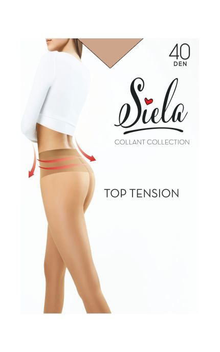 SIELA-Колготки Siela Top Tension 40 Den Daino розмір 2 1 шт-4823116918283