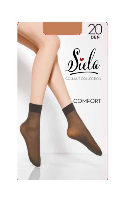 SIELA-Носки женские Siela Comfort 20 Den Glace 1 шт-4820040235257