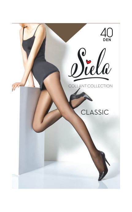 SIELA-Колготки Siela Classic 40 Den Tabaco размер 2 1 шт-4820159844821