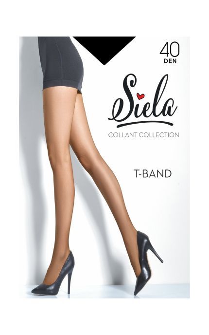 SIELA-Колготки Siela T-Band 40 Den Nero розмір 2 1 шт-4820159845101