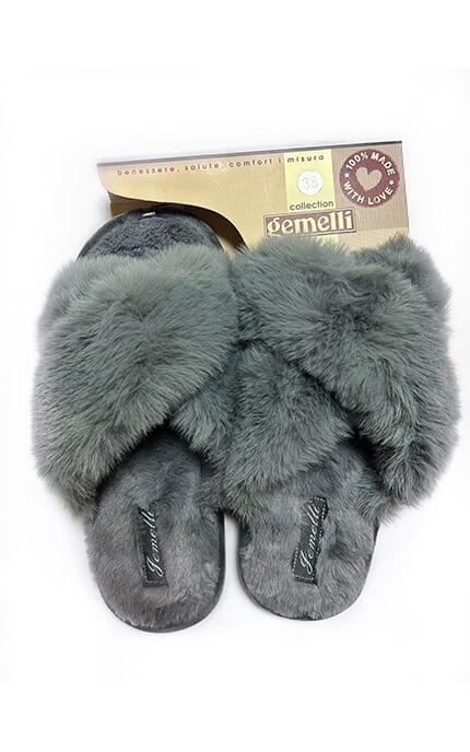 GEMELLI-Тапочки женские домашние Gemelli размер 36-41 Клер 1 шт-4823043343325