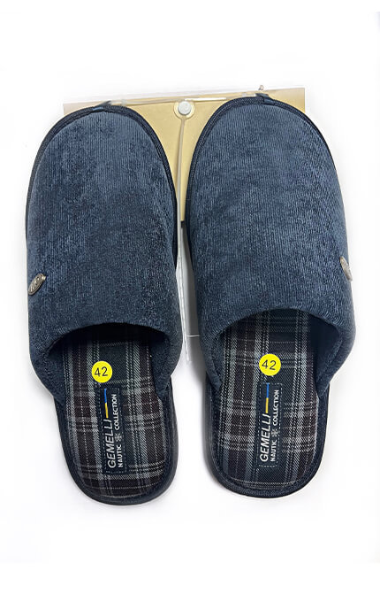 GEMELLI-Тапочки мужские домашние Gemelli размер 41-46 Рем 1 шт-4823043341871