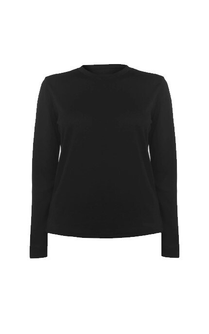 Термофутболка с длинными рукавами женская Siela 111 L-XL Black 1 шт