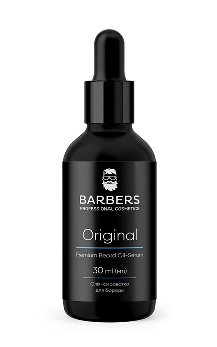 BARBERS-Олія-сироватка для бороди Barbers Original 30 мл -4823109403444