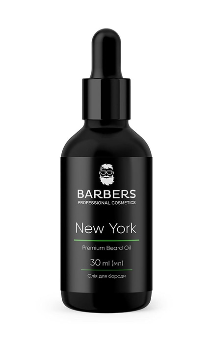 BARBERS-Олія для бороди Barbers New York 30 мл-4823109403468