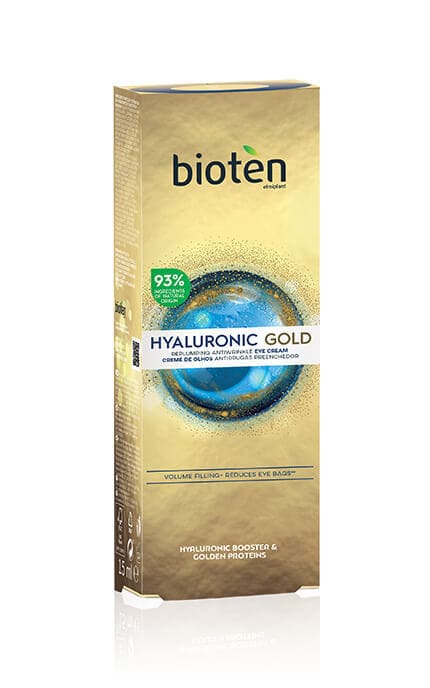 BIOTEN-Крем под глаза антивозрастной Bioten Hyaluronic Gold 15 мл-5201314114819