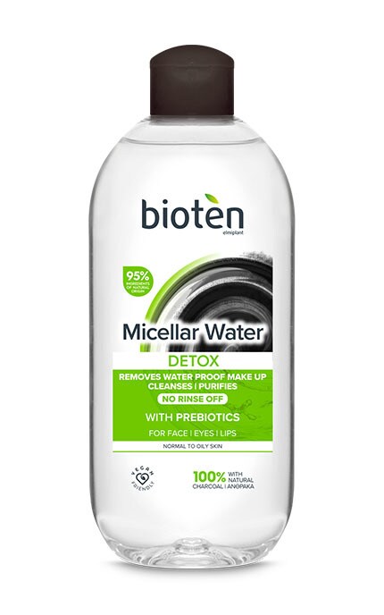 Мицеллярная вода для снятия макияжа Bioten Detox 400 мл