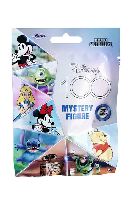 JADA-Фигурка металлическая коллекционная Jada Дисней. 100 лет высота 4 см 13 видов  3+-4006333085222