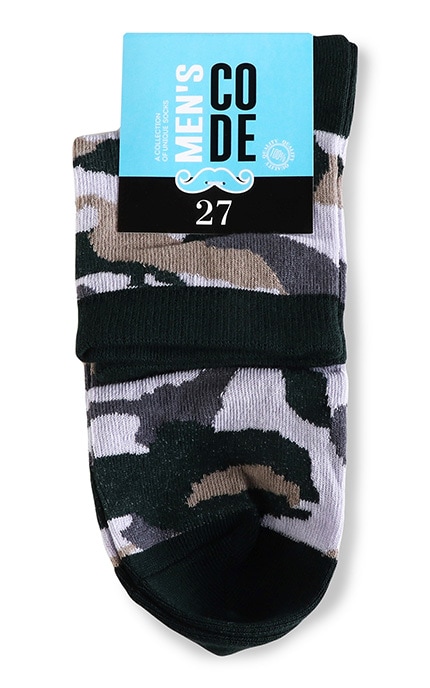 MEN'S CODE-Чоловічі шкарпетки середні Men's Code Преміум 27-4820203329199