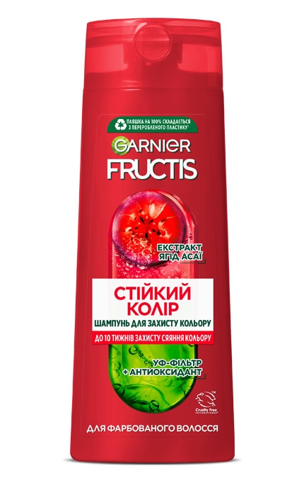FRUCTIS-Шампунь для волосся Garnier Fructis Стійкість кольору 400 мл-3600542142809