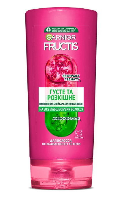 FRUCTIS-Бальзам для волосся Garnier Fructis Густе та розкішне 200 мл-3600541534865