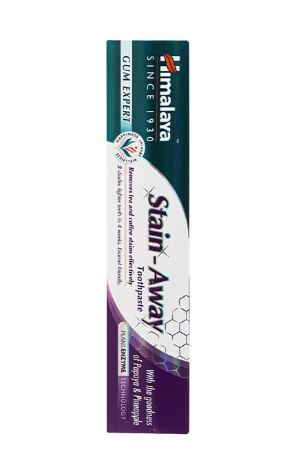 HIMALAYA HERBALS-Зубна паста Himalaya Herbals Stain away з відбілюванням 75 мл-6297000713977