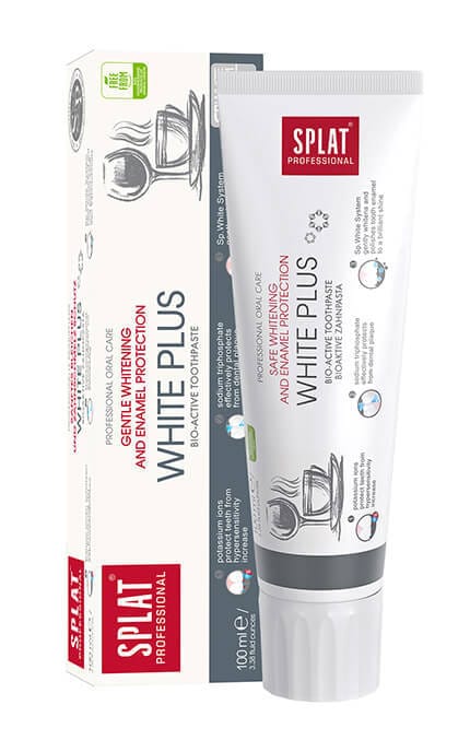 Зубная паста Splat Professional White Plus Отбеливающая 100 мл | Watsons