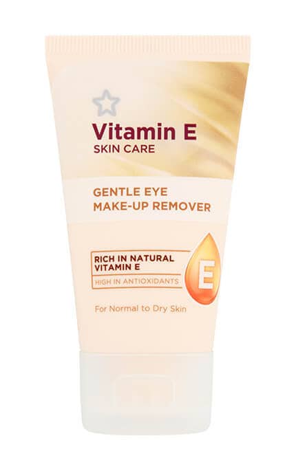 VITAMIN E-Средство для снятия макияжа глаз Superdrug Vitamin E для нормальной и сухой кожи 50 мл-7873539