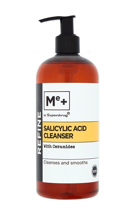 ME+-Средство для очистки лица Superdrug ME+ Салициловая кислота и Керамиды 500 мл-8149916