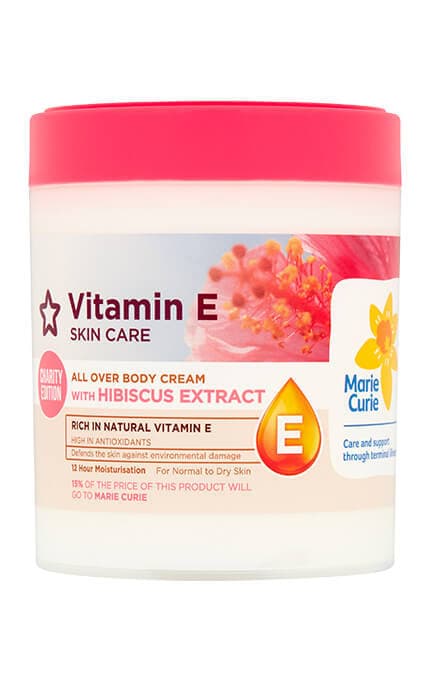 VITAMIN E-Крем для тела Superdrug Vitamin E для нормальной и сухой кожи с экстрактом Гибискуса 465 мл-7931482