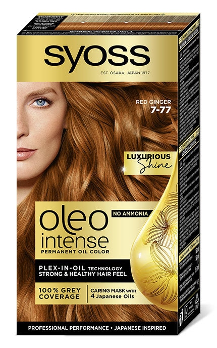 OLEO INTENSE-Краска для волос без аммиака SYOSS Oleo Intense 7-77 Яркий Медный 1 шт-9000101661187