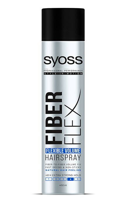 Лак для волос Syoss Fiber Flex для объема экстрасильная фиксация 400 мл ...