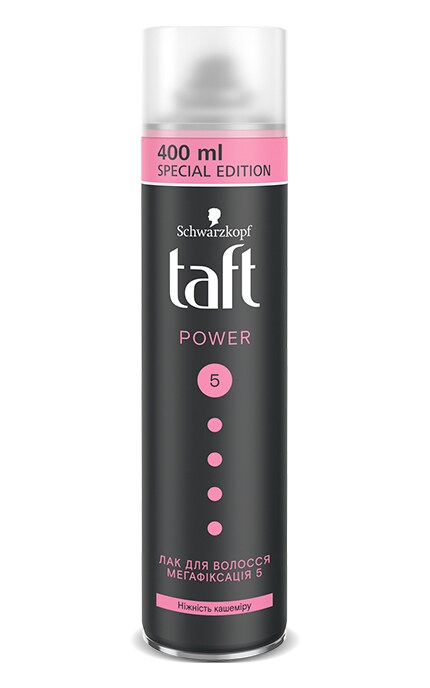 Лак для волос Taft Power Нежность кашемира 400 мл