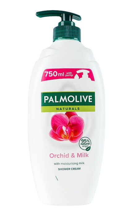 PALMOLIVE-Гель-крем для душа Palmolive Натурель Роскошная мягкость Черная Орхидея и Увлажняющее Молочко с дозатором 750 мл-8693495035972