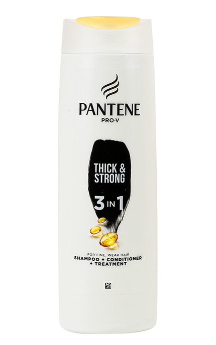 PANTENE-Шампунь для волосся і бальзам-ополіскувач Pantene Pro-V 3 в 1 Густе та міцне 360 мл-8006540476727