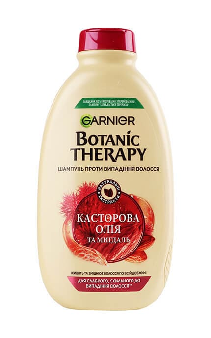 Шампунь для волосся Garnier Botanic Therapy Рицинова олія і Мигдаль 400 ...