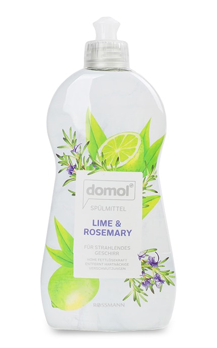 DOMOL-Средство для мытья посуды Domol Lime&Rosemary 500 мл-4305615848181
