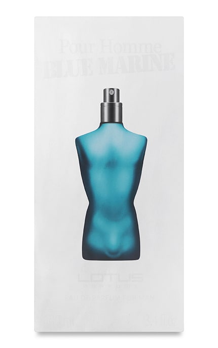 LOTUS-Мужская вода парфюмированная Lotus Blue Marine 100 мл-5902815191186