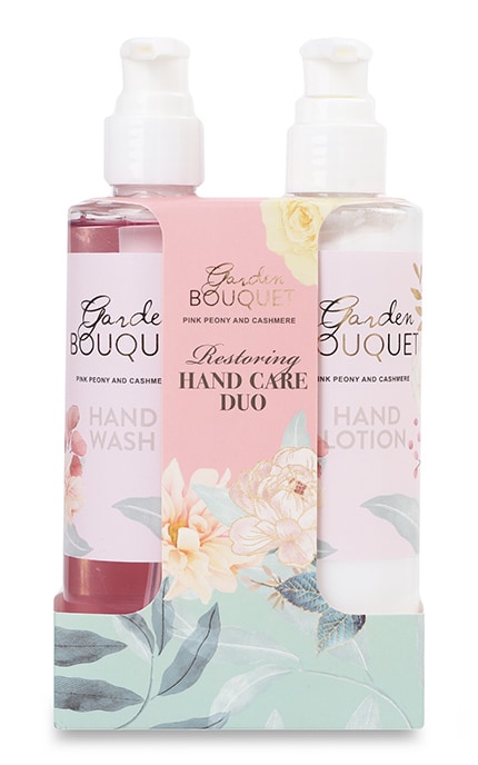 WATSONS-Набір подарунковий Мило для рук 200мл + Лосьйон для рук 200мл Garden Bouquet Hand Care 1 шт-4894819307940