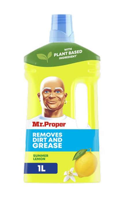 Моющая жидкость для полов и стен Mr. Proper Лимон 1 л