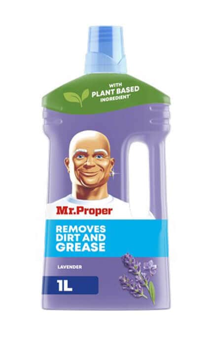 Моющая жидкость для полов и стен Mr. Proper Спокойствие лаванды 1 л