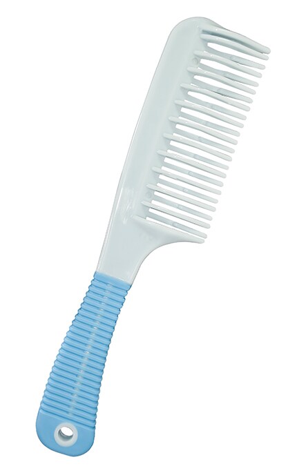 ЛАСКАВА-Гребінець для волосся Ласкава 1265B 2 ряди блакитний 1 шт-4820190471093