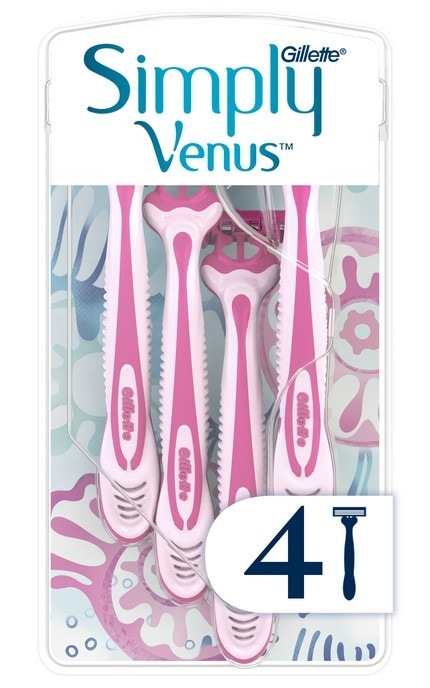 SIMPLY VENUS-Бритви одноразові Simply Venus 3 4 шт-8700216143608