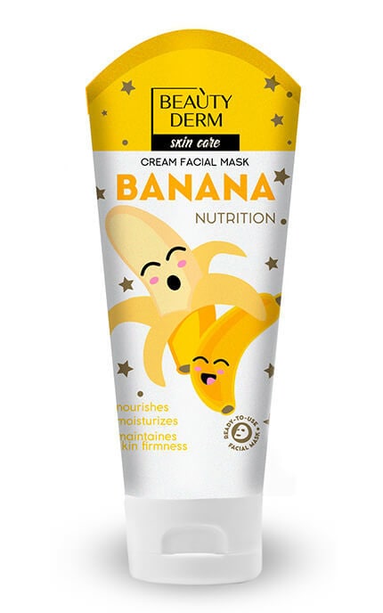BEAUTYDERM-Косметическая маска для лица Beautyderm Банан питание 75 мл-4820185224413