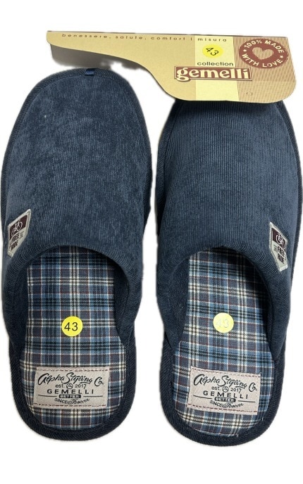 GEMELLI-Капці чоловічі домашні Gemelli розмір 41-46 Влад 1 шт-4823043341826