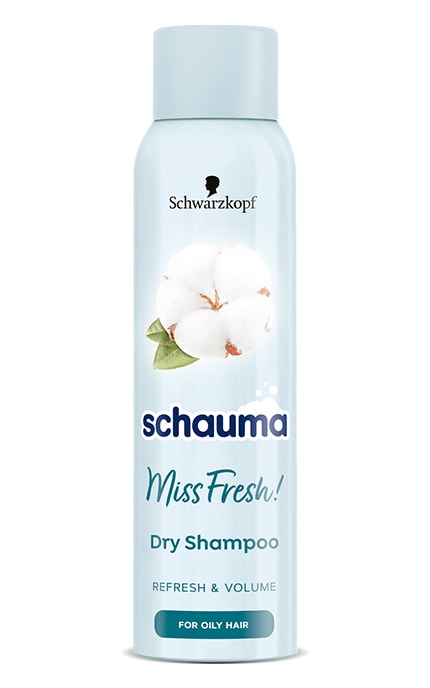 Сухой шампунь для жирных волос SCHAUMA Miss Fresh! 150 мл