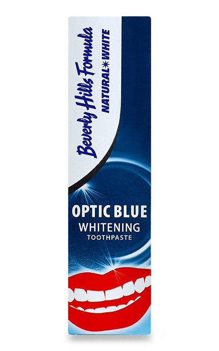 BEVERLY HILLS-Паста зубная Beverly Hills Formula Natural White Optic Blue 100 мл-5020105003947