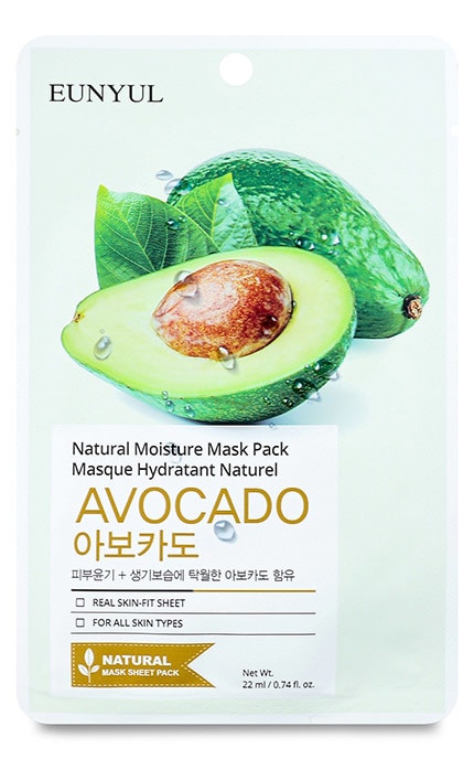 EUNYUL-Маска для лица Eunyul Avocado 22 мл-8809435405488