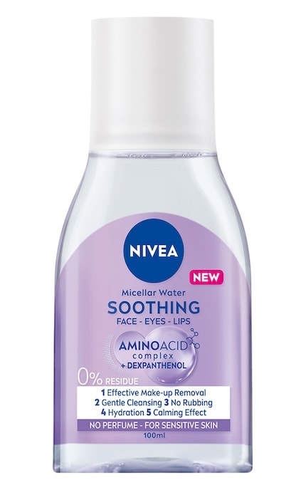 NIVEA-Міцелярна вода Nivea MicellAIR для чутливої шкіри, 100мл-42439097