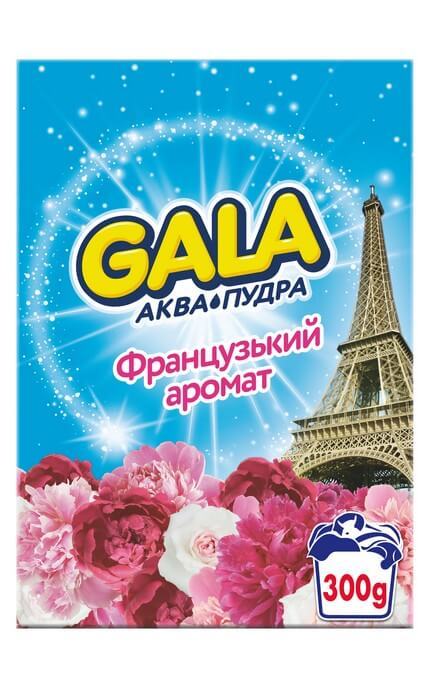 Стиральный порошок Gala Аква-Пудра Французский аромат 300 г