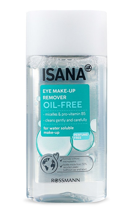 ISANA-Засіб для зняття макіяжу з очей Isana 50 мл-4047196056677