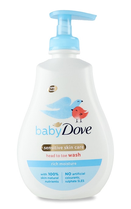 DOVE-Гель для душа для детей Dove Baby Rich Moisture 400 мл-8710908657467