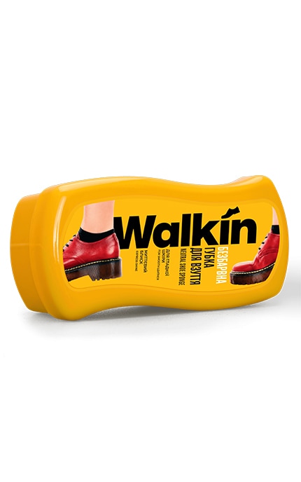 -Губка для обуви Walkin бесцветная-4820184441620