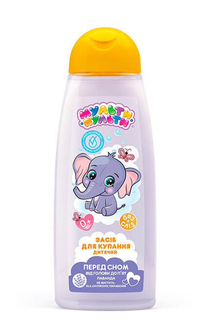 МУЛЬТИ-ПУЛЬТИ-Шампунь-піна дитяча Мульти-Пульти Лаванда-4820023208063